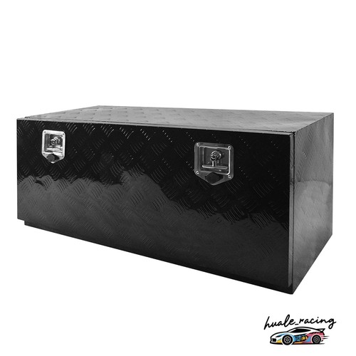 Black aluminum underbody - black,