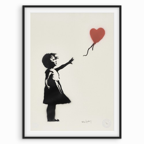 Banksy ragazza con - banksy,