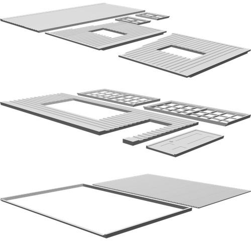 Casello segnale per modellismo - casello,