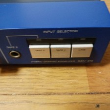 Equalizzatore grafico ibrido Sony SEH-310 9 bande EQ funzionamento analogico confermato