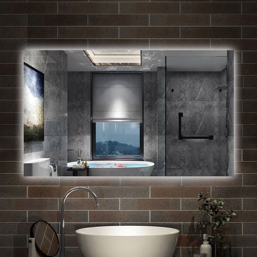 Specchio bagno rettangolare - specchio,