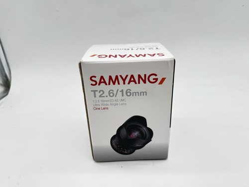 Obiettivo samyang 16mm - obiettivo, t2.6/16mm