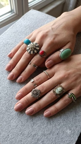 Anelli vintage tipo - vintage,