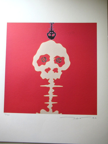 Takashi murakami litografia - takashi,