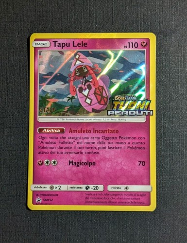 Carta pokemon tapu lele - carta,