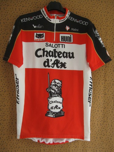Maillot cycliste château ax - cycliste,