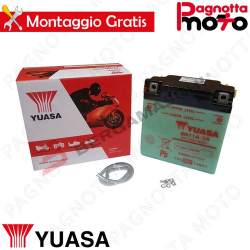 Batteria yuasa 6n11a - yuasa, 6n11a-3a