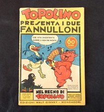 Nel Regno Di Topolino N. 8 Paperino I Due Fannulloni. Ediz 60 Cent - 1935. Leggi