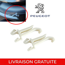 Agrafes phare avant - avant, peugeot