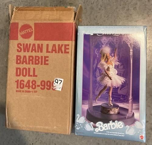 Barbie swan lake - swan, box