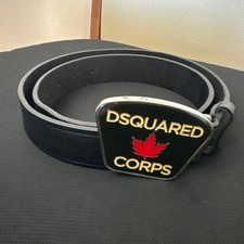 Dsquared2 cintura pelle nera - dsquared2,