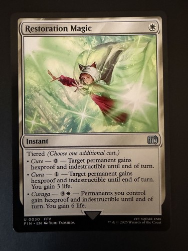 Restoration magic mtg - magic, final