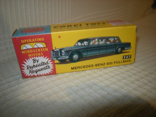 Corgi mercedes benz 600 - corgi,