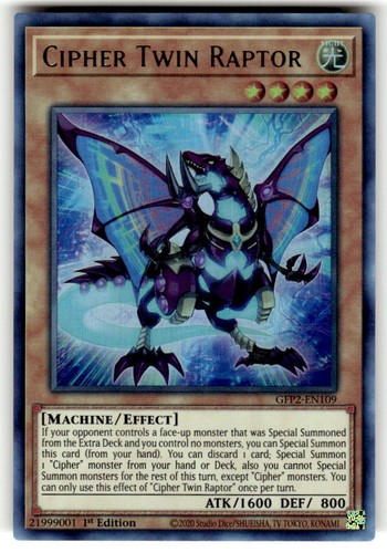 Cipher twin raptor - twin,
