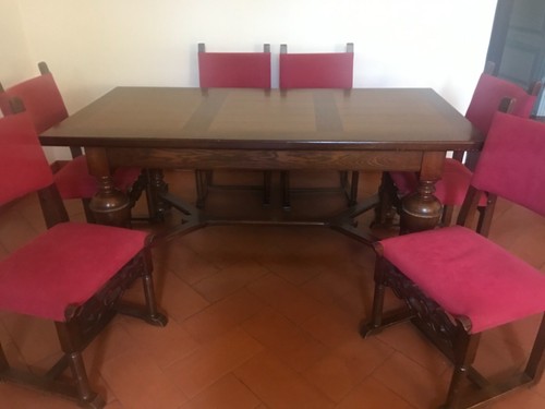 Tavolo antico noce - tavolo,