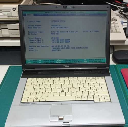 Fujitsu siemens lifebook s7210 - lifebook,