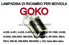 ★LAMPADINA PER MOVIOLA Super 8/8 mm ★GOKO★ 6 V 18 W ENTRA PER MODELLI !★