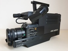 Videocamera Hitachi VM-500 E VHS Usata Ottime Condizioni Sportello Bloccato