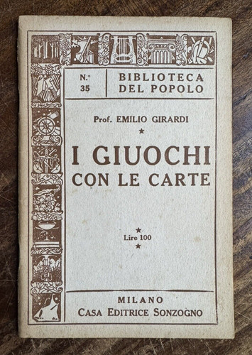 Emilio girardi giuochi con - giuochi,