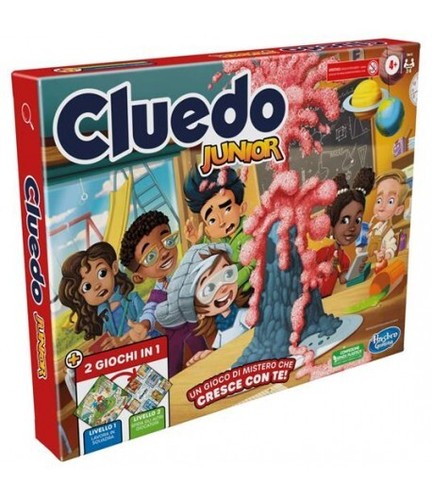 Cluedo junior hasbro - cluedo, f6419