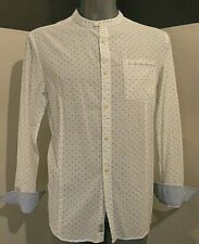 BREAD & BUTTONS mens Shirt "Piquet" cotton polka dot CHOICE OF FREEDOM size XXL