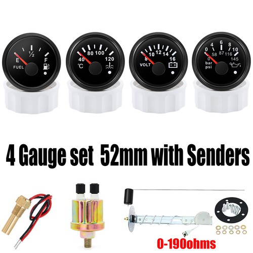 Set manometri 52mm - set,