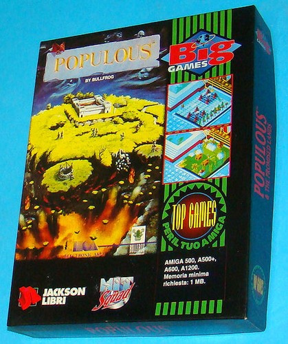 Populous commodore amiga 500 - populous,