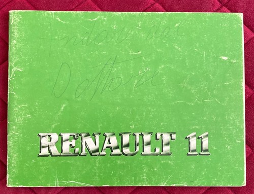 Renault libretto uso - renault,