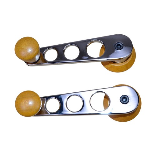 Maniglie alzacristalli cromate - maniglie,