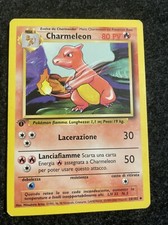 Pokemon Card Charmeleon Prima edizione 24/102 Set Base Rara Ita Near Mint