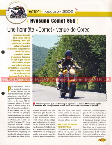 Hyosung comet 650 - 650, 2005