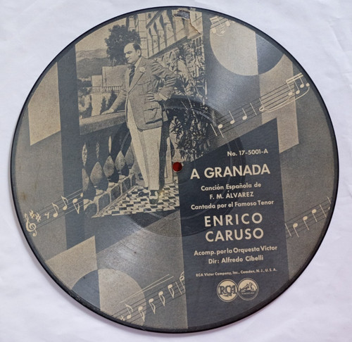 Enrico caruso picture disc - enrico,