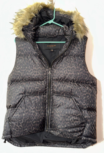 Gilet imbottito coach ocelot - imbottito,
