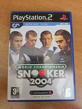 Ps2 Playstation 2 PSX PAL ITA Snooker 2004 world championship ESP Biliardo