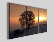 Quadro su tela Solitary black tree tele moderne