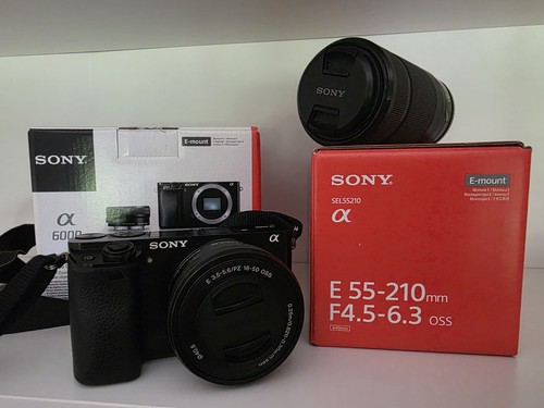 Sony alpha a6000 oss - 16-50, +