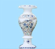 Vaso da fiori in marmo bianco