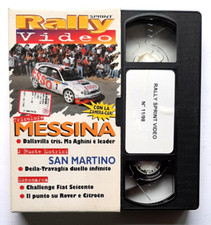 Vhs Rally Sprint Video 13 Novembre 1998 Messina San Martino Deila Travaglia(K22)