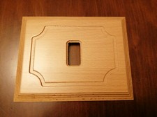 PLACCA LEGNO 1 POSTO PER FRUTTI MAGIC B-TICINO