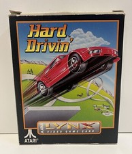 HARD DRIVIN' ATARI LYNX VIDEO GAME CARD BOXED TESTED 1991