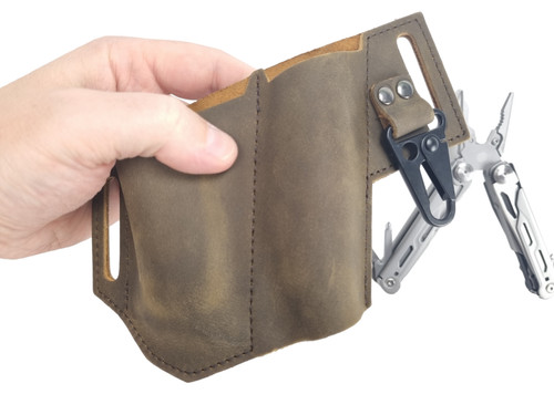Fondina cuoio cintura - fondina, porta