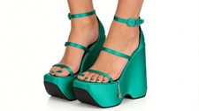 Sandali con tacco alto - , a