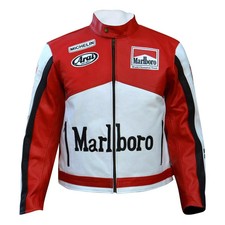 Giacca Moto Uomo Premium Rossa