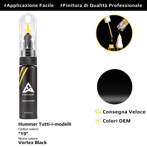 Vernice ritocco per hummer - di,