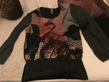 USATO, FIRMATO, MAGLIA PIANURASTUDIO DONNA TG.42