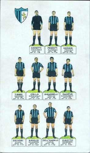 Bi7 cartoncino calciatori - cartoncino,