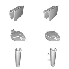Custodia Batteria per Visore