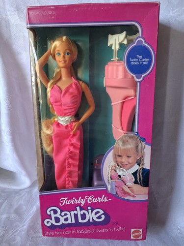 Poupée barbie twirly - poupée,