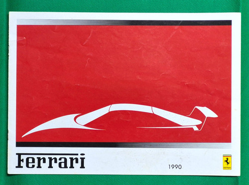 Brochure vendita ferrari 1990 - brochure,