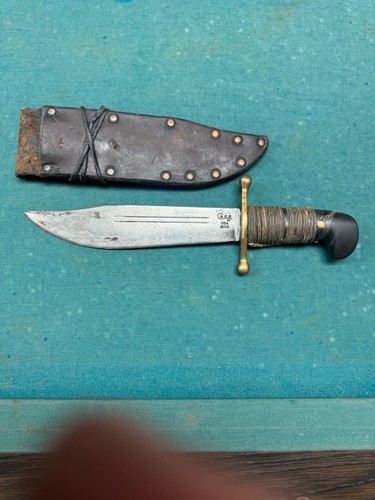 Coltello bowie con custodia - con,